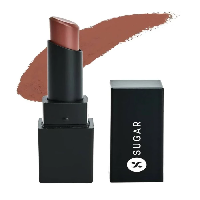 Sugar Nothing Else Matter Longwear Lipstick - Beige Turner (Nude Brown, Peach Brown), 3.2 g-1.webp